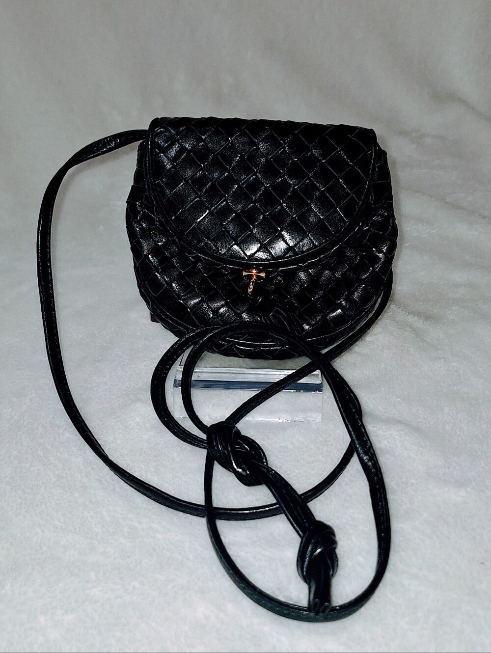Bottega Veneta Intrecciato Mini Tassel Crossbody Bag